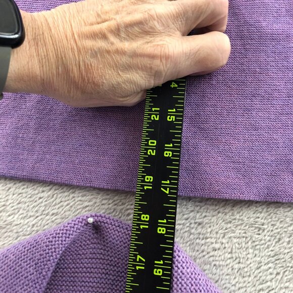 Eileen Fisher Womens Cardigan & Tank Set Size XS Lot Of Two Purple Casual Chic - Picture 3 of 11